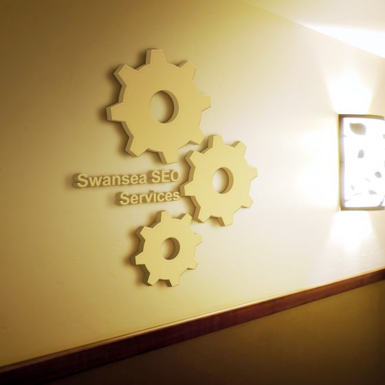 Digital Marketing 3D Wall Sign - Swanse SEO Services